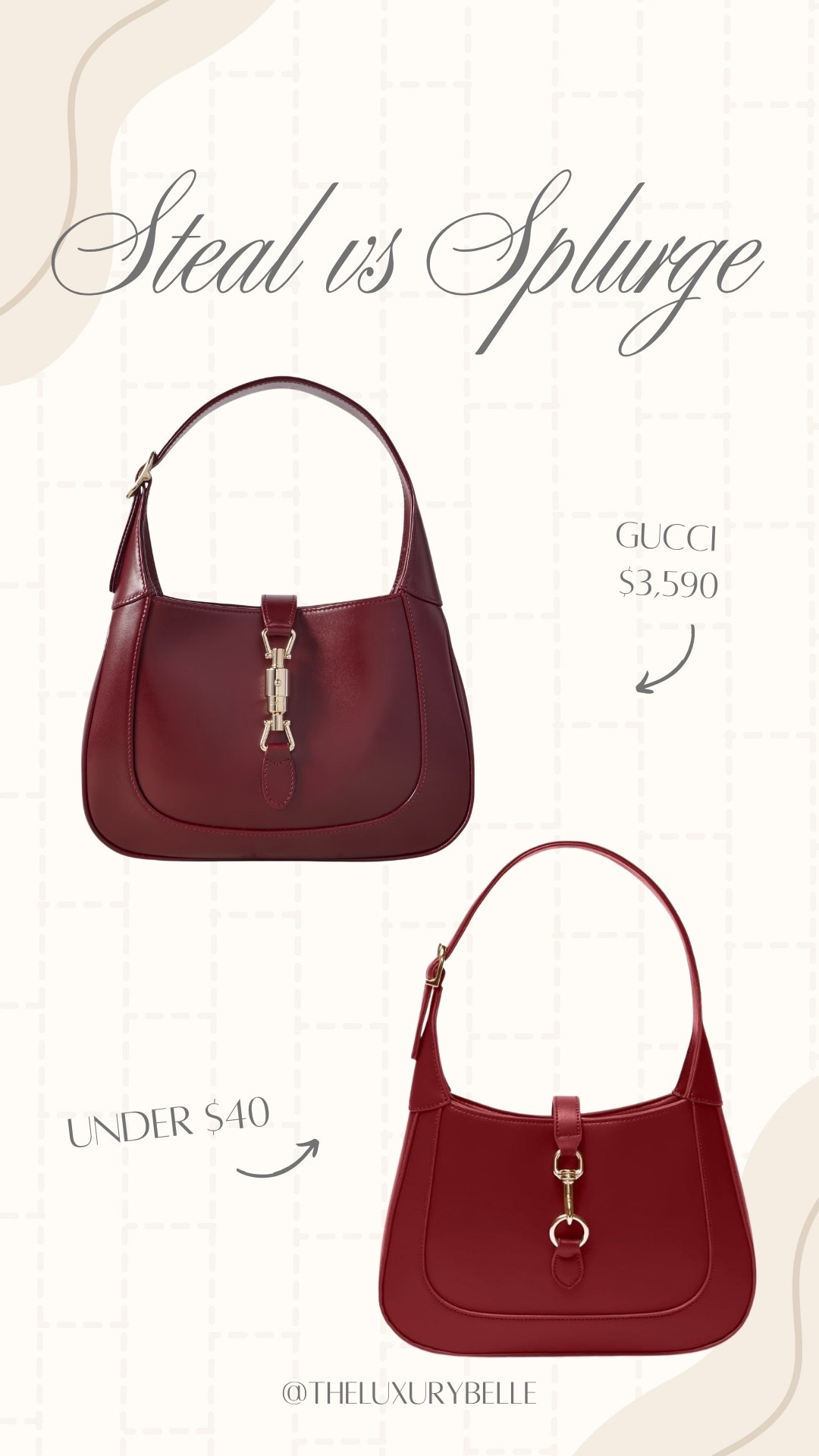 Steal VS Splurge—handbag edition!

#LTKgrwm #LTKootd #LTKSeasonal