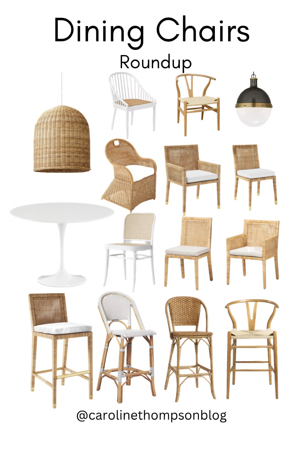 Big round up of chairs and bar stools we’re considering, high and low price points represented!  

#LTKstyletip #LTKhome