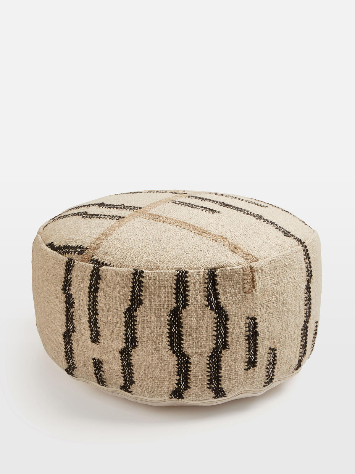 Mallaig Floor Cushion Natural, Round | Soho Home Ltd