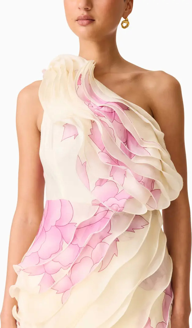 Rova One-Shoulder Minidress | Nordstrom