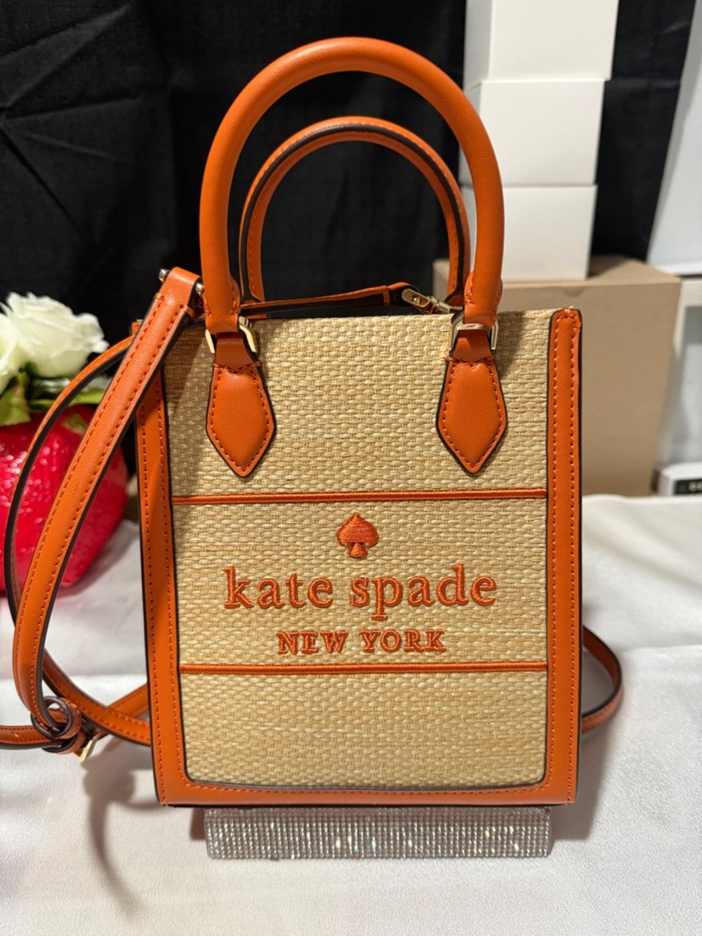 Kate Spade Mini Ellie Orange crossbody bag | Poshmark