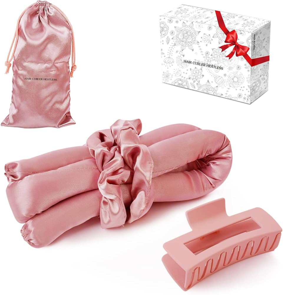 ETERNAL Hair Curler Heatless Set,Satin Heatless Curling Rod Headband,No Heat Rollers Hair Curlers... | Amazon (US)