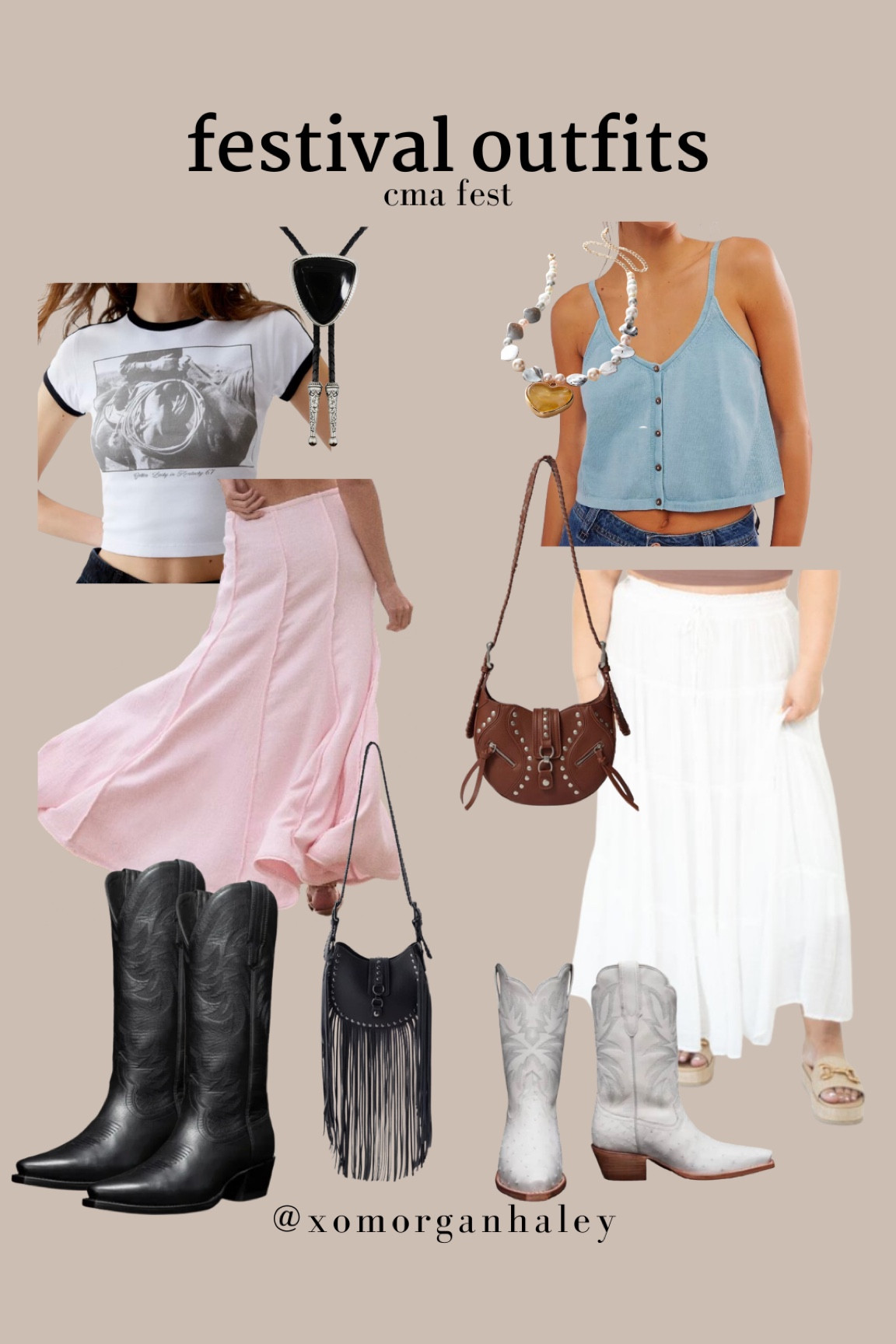 Easy breezy CMA fest / country concert outfit ideas for summer! I do size XL in all

#LTKFindsUnder100 #LTKMidsize #LTKStyleTip