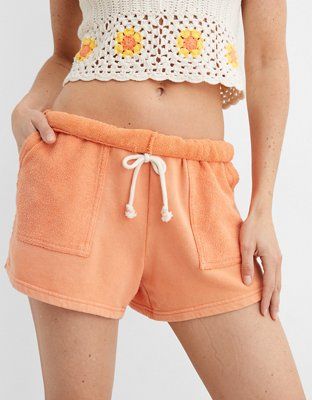 Aerie On-A-Roll Fleece Short | American Eagle Outfitters (US & CA)