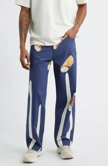Cafe Milano Graphic Pants | Nordstrom