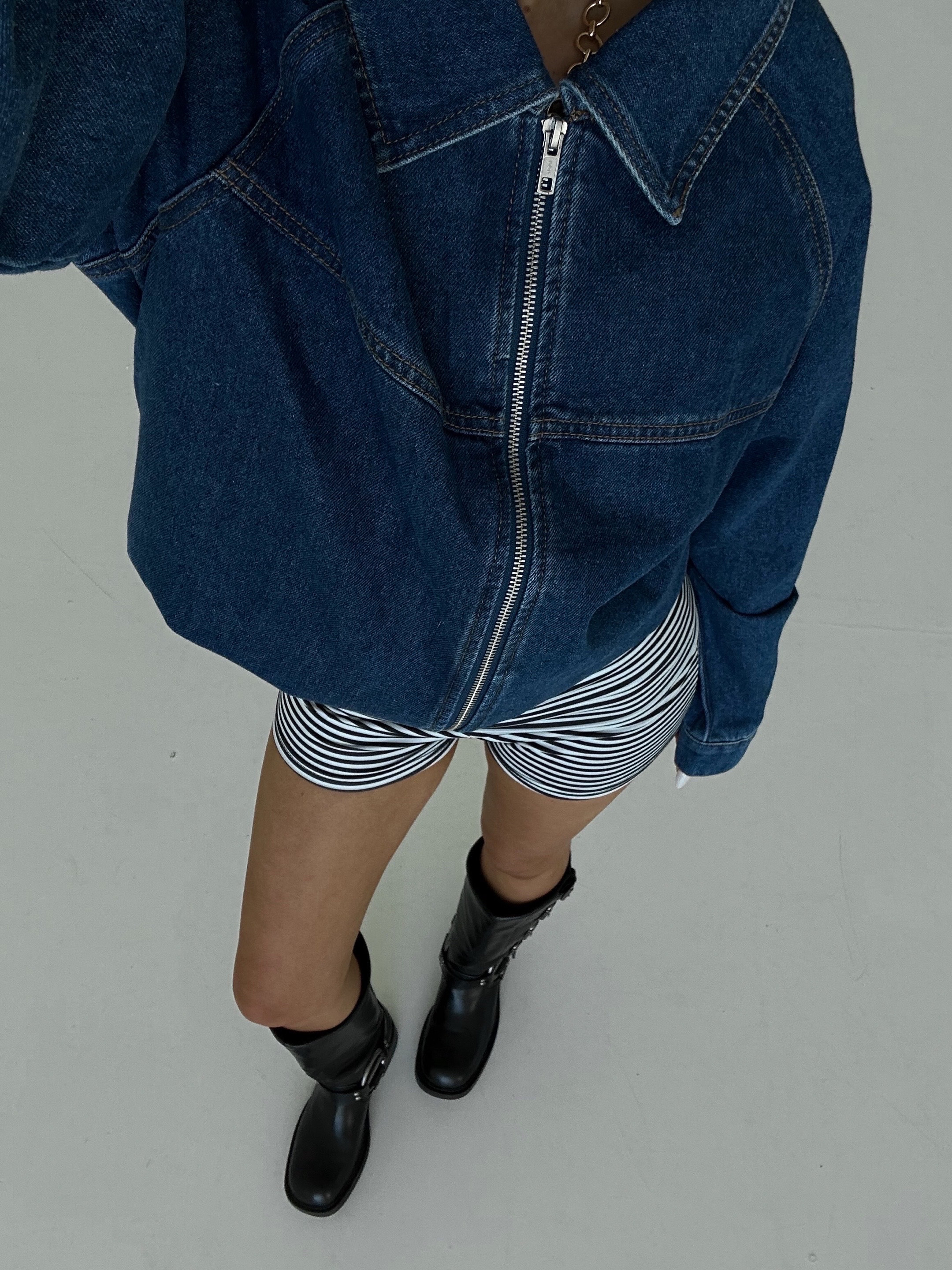 spring outfit inspo. wearing a small jacket & shorts 🖤

#LTKStyleTip #LTKSeasonal #LTKFindsUnder50