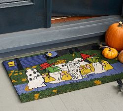 Peanuts\u2122 Halloween Trick Or Treat Doormat | Pottery Barn (US)