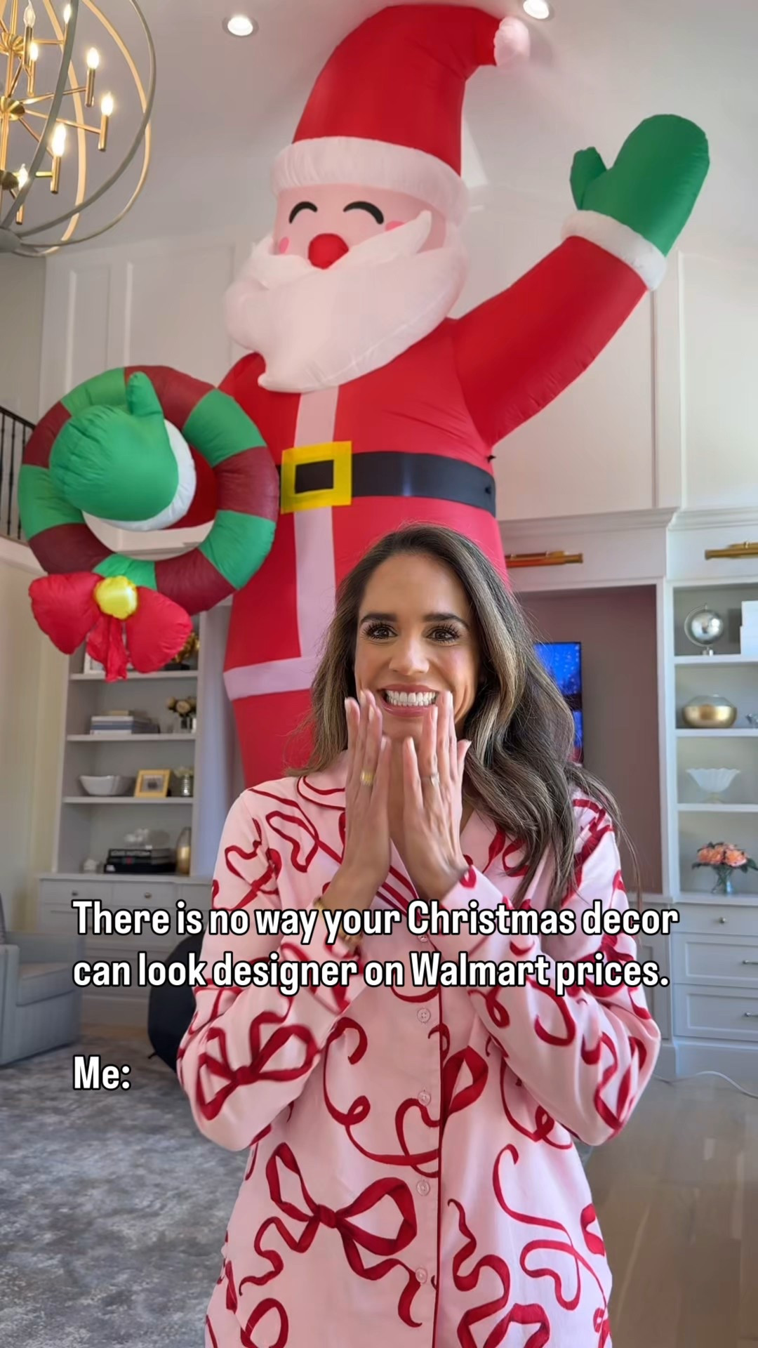 I love a home that looks expensive… without actually being expensive.
Most of this Christmas decor is affordable finds mixed with a few timeless pieces — busy-mom budget approved. 🙌🏼✨ 