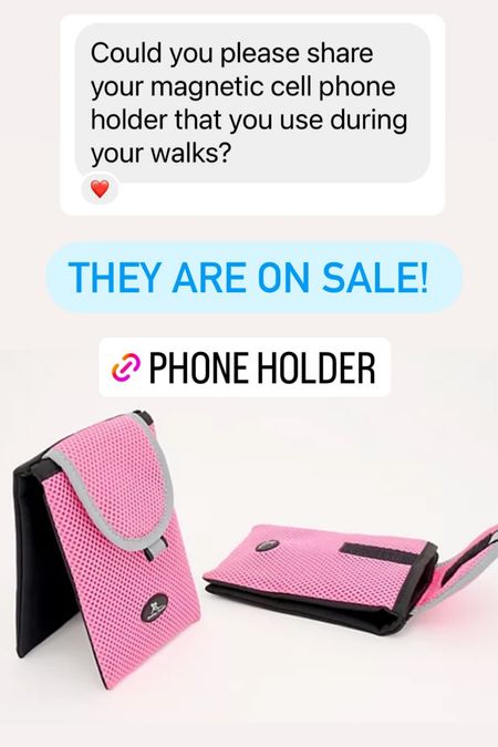 Magnetic phone pouch for walking/running  

#LTKfitness #LTKover40 #LTKfamily