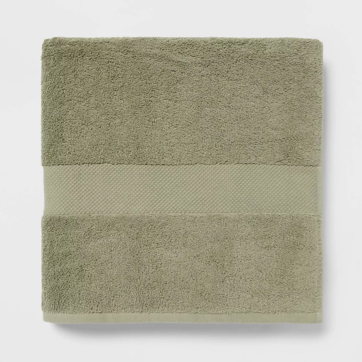 Performance Plus Oversized Bath Towel Light Green - Threshold™: 100% Cotton, Fade-Resistant, He... | Target