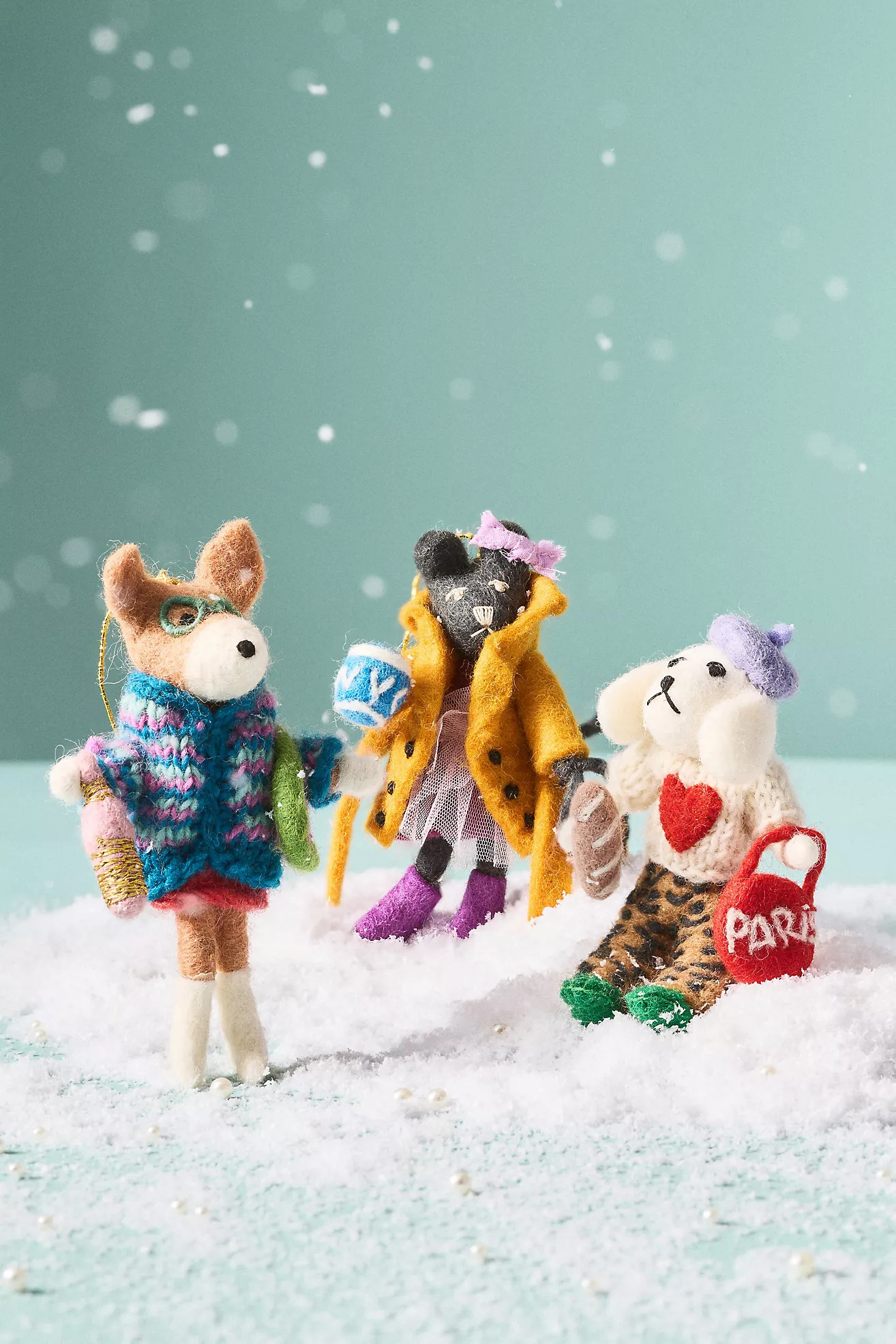 Travel Animal Felt Ornament | Anthropologie (US)