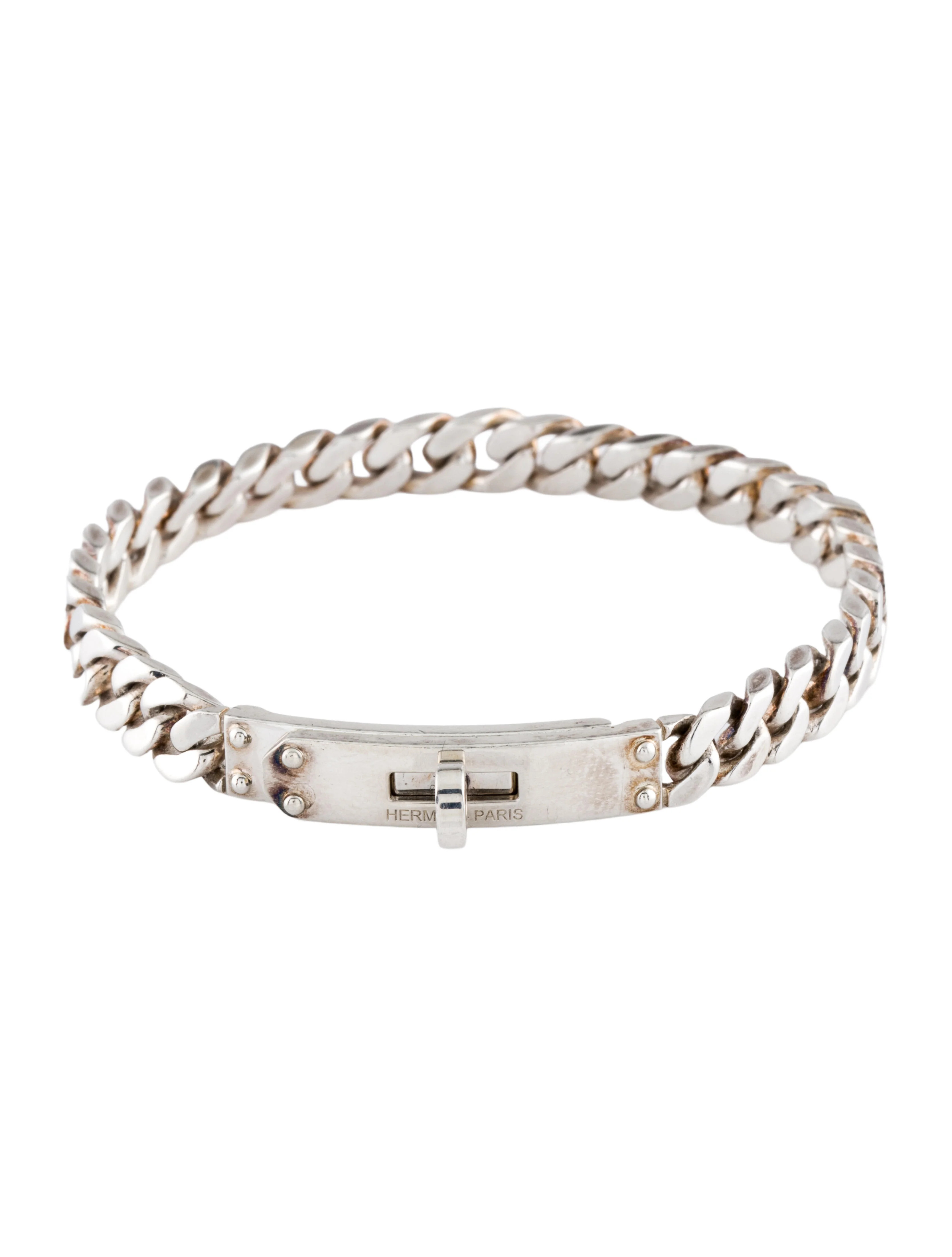 Very Small Model Kelly Gourmette Bracelet | The RealReal