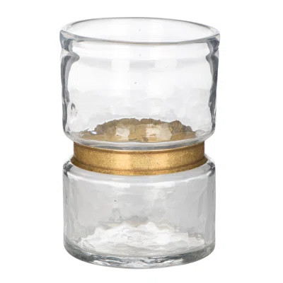 Antiqued Glass Hurricane | Wayfair North America