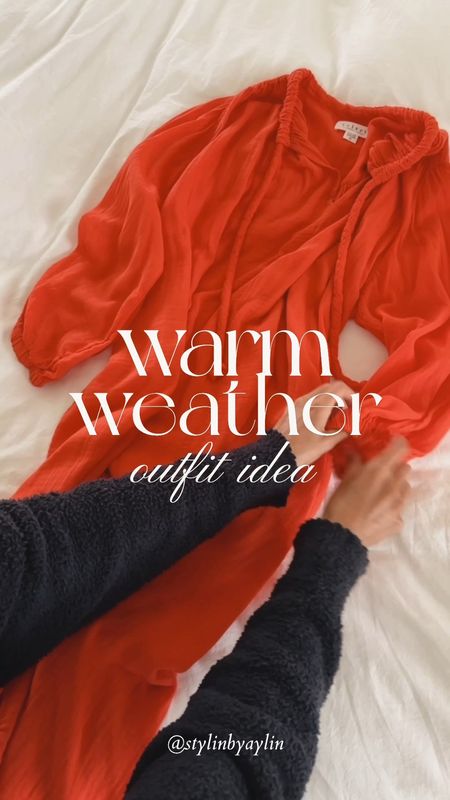 Warm weather outfit ideas 🧡 I’m just shy of 5-7” wearing the size XS  

#LTKStyleTip #LTKFindsUnder100 #LTKTravel