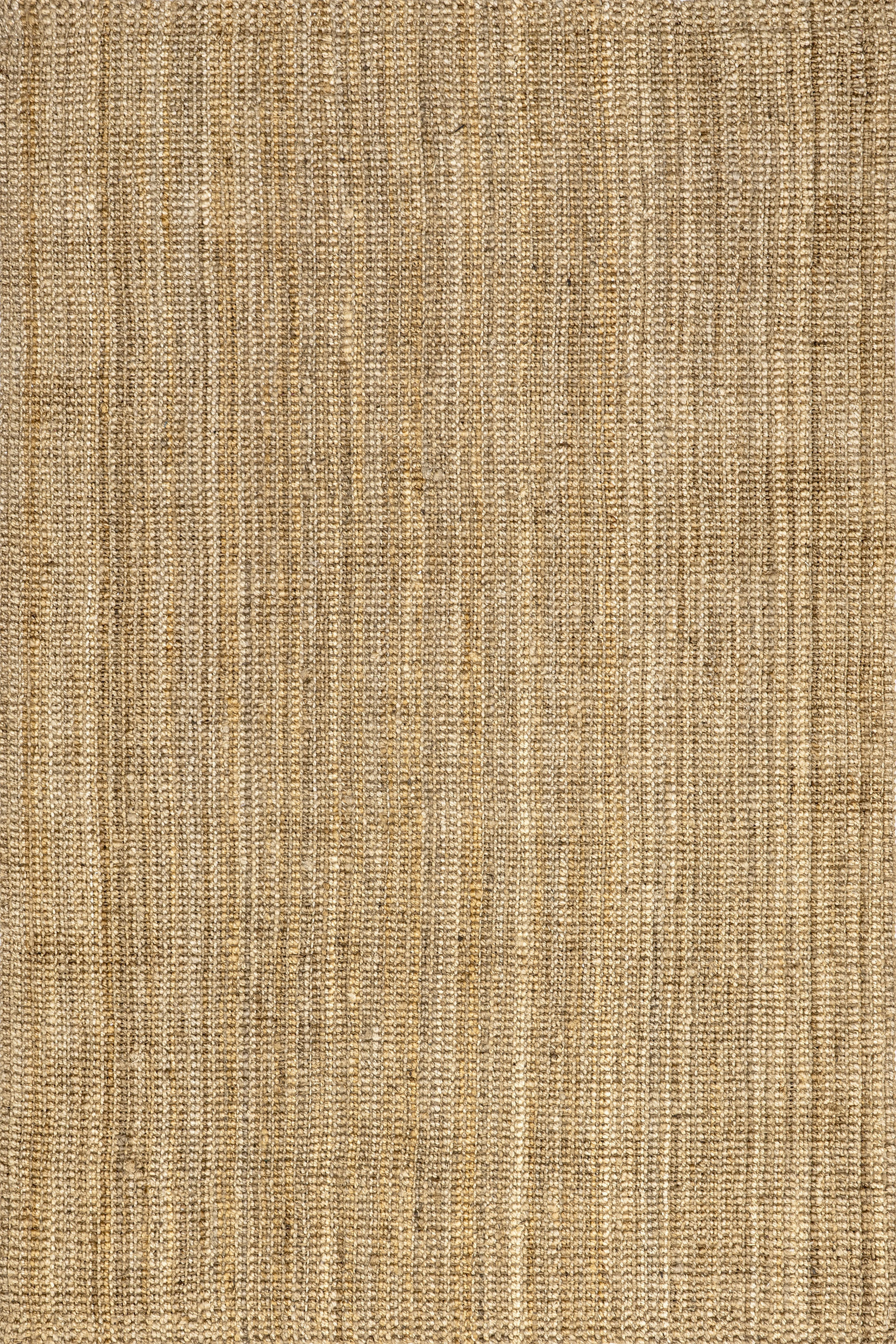 Natural Handwoven Jute Ribbed Solid 8' x 8' | Eco-Friendly rug | Rugs USA
