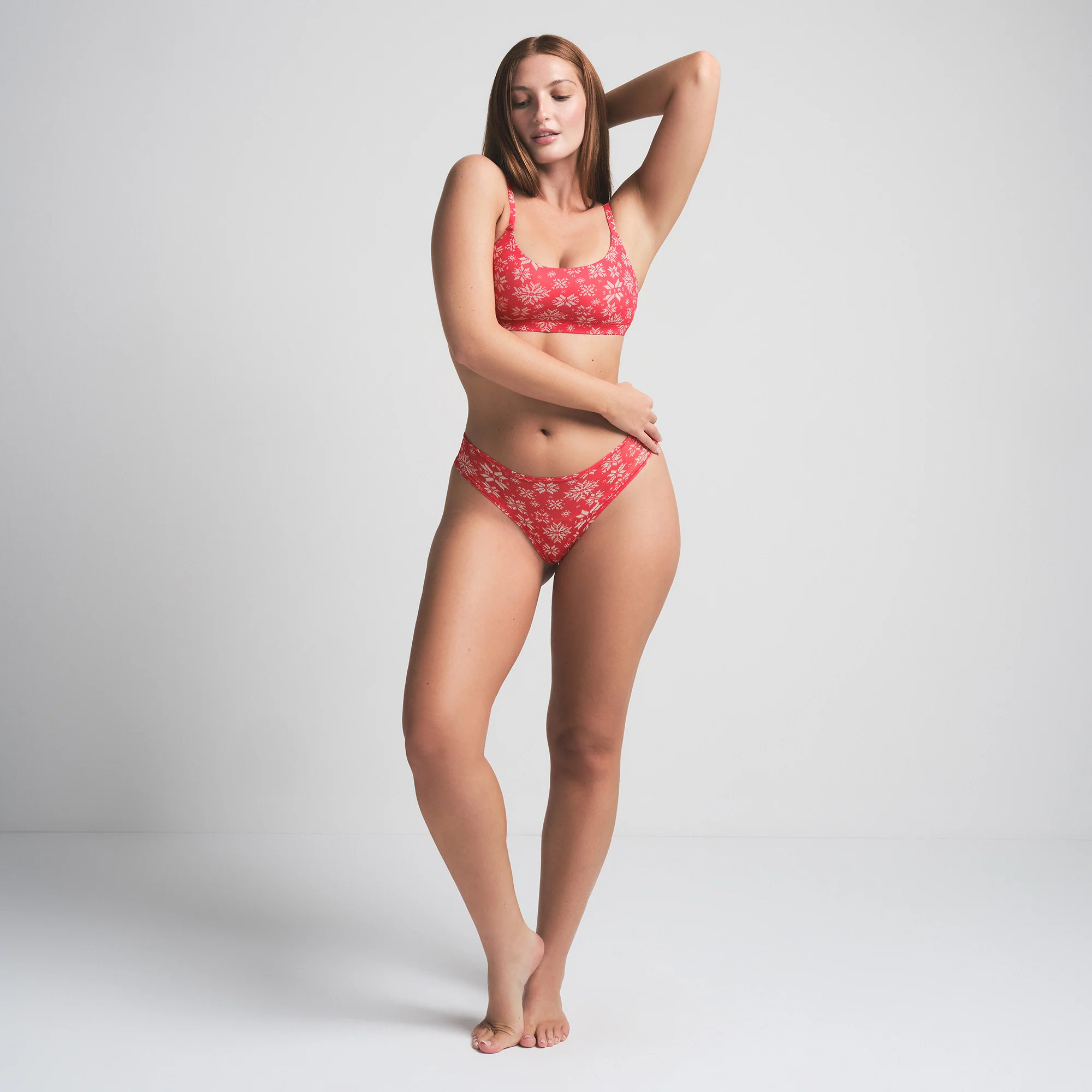 FITS EVERYBODY THONG 5-PACK | BRANDY MULTI | SKIMS (US)