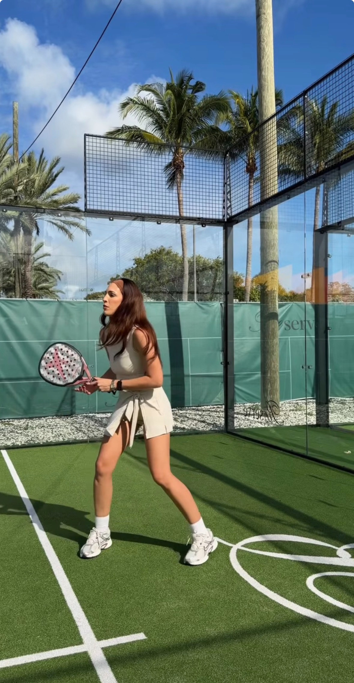 The cutest look for padel of tennis! 🎾🤍 

 #LTKootd #LTKActive #LTKU