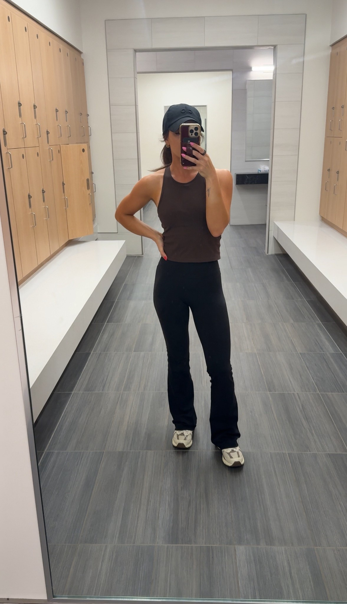 Gym fit! 
5’4 
Size 2 in leggings 
Small in top 

#LTKActive #LTKfitnessgoals #LTKootd