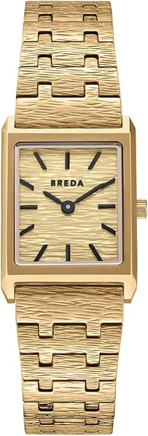 Breda 'Virgil Revival' Gold and Metal Bracelet Watch, 20MM | Amazon (US)