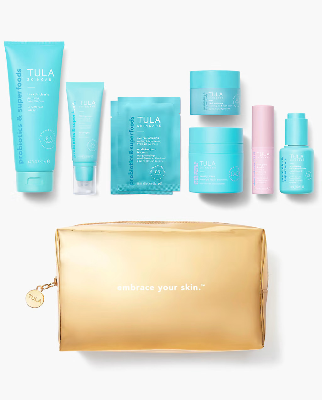 8-piece best sellers kit | TULA Skincare UK