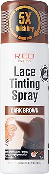 RED By Kiss Lace Tinting Spray, Quick Dry & Skin Tone Matching for Lace Wig, Transfer-proof, No S... | Amazon (US)