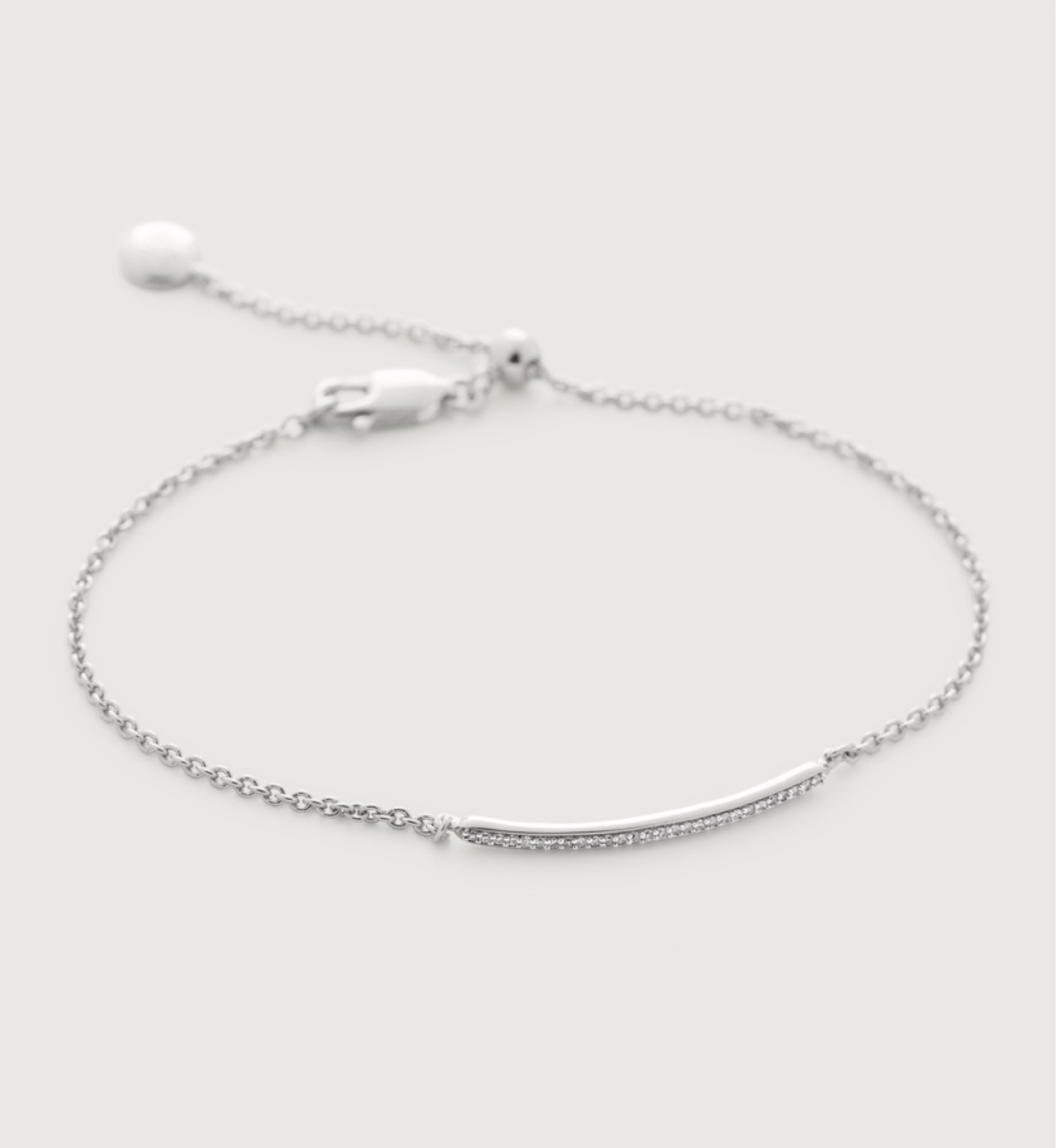 Skinny Short Bar bracelet 
My favourite piece. A stunning diamond bracelet that glitters on your wrist. Wear layered with other bracelets or on its own. Comes with an adjustable slider so it fits you as you like it  

Ethically Sourced Diamonds
Recycled Silver
Responsibly Manufactured
Carbon neutral
Free Delivery
Free 100-Day Returns
5-Year Warranty


#LTKGiftGuide #LTKsalealert #LTKstyletip