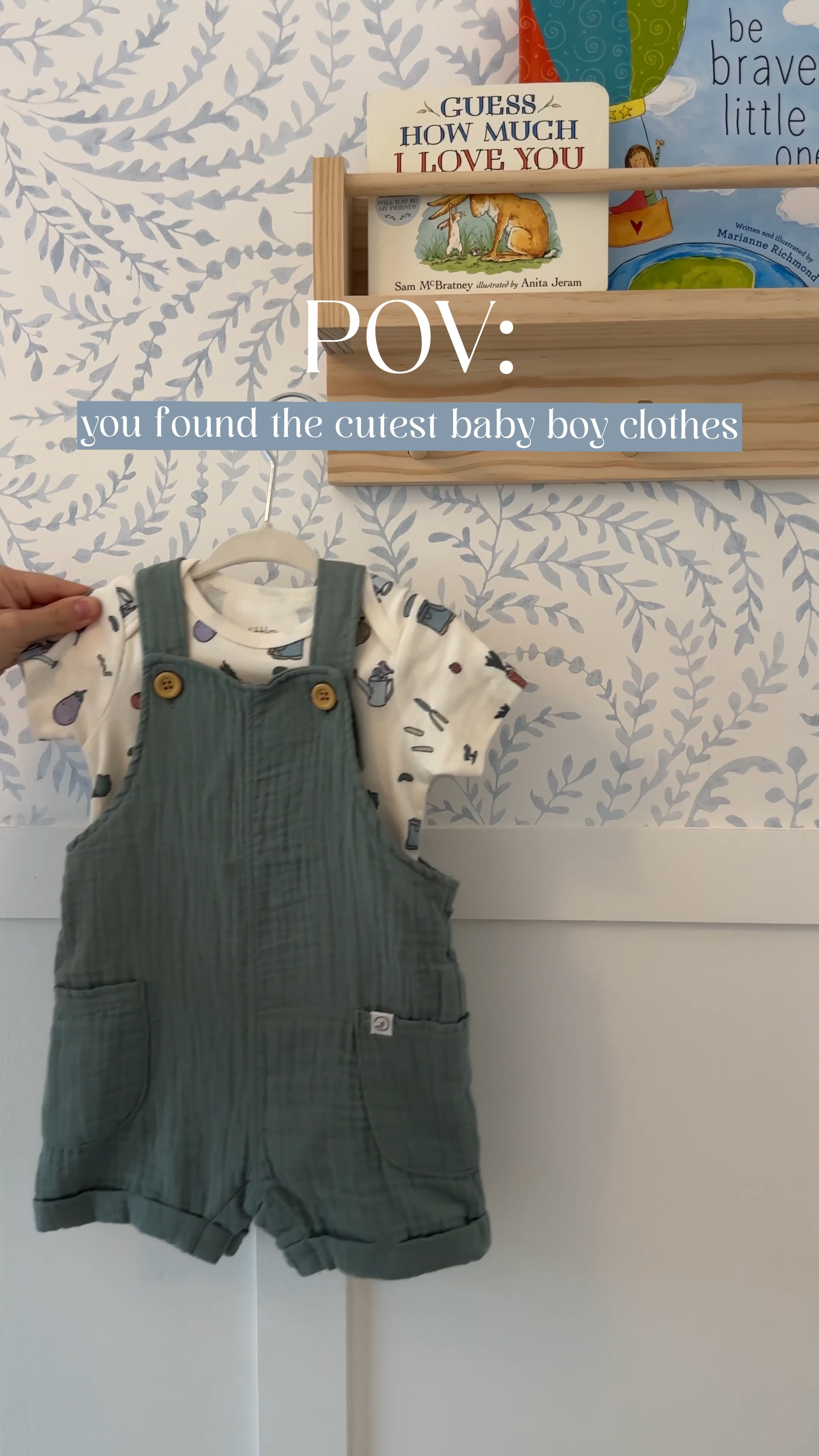 Baby Organic Cotton Gauze Shortall curated on LTK