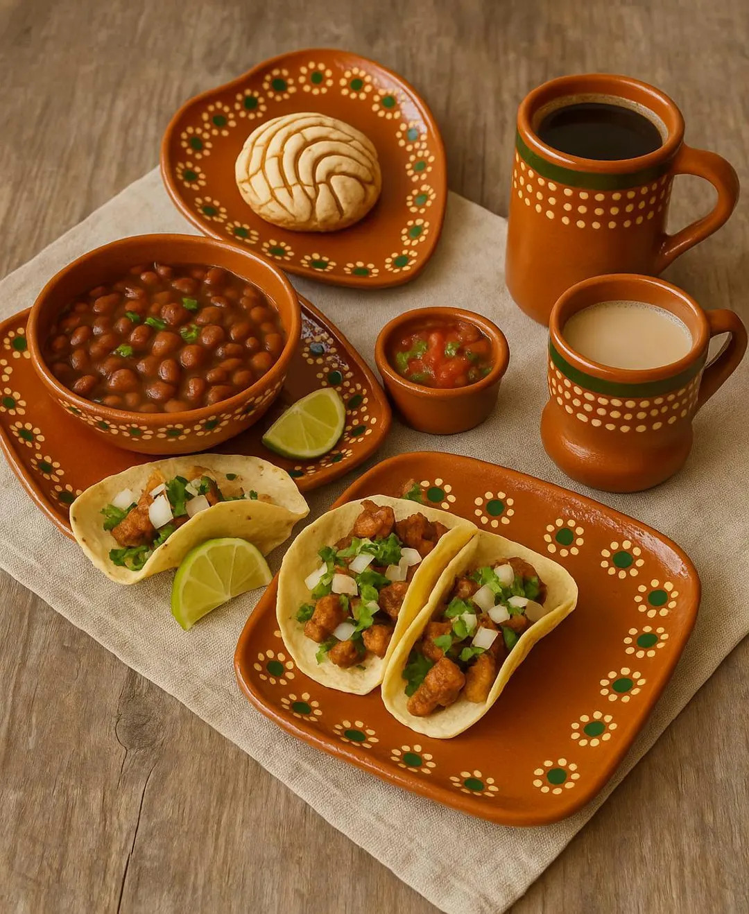 Dinnerware Set - Dinner Plate - Salad Plate - Cereal Bowl - KJ Pottery, Earthenware - Etsy | Etsy (US)