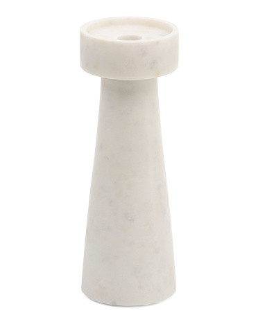 10in Marble Candle Holder | Marshalls