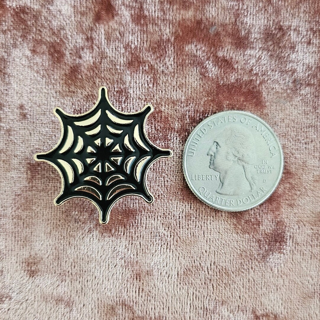GOTH 'shoe Charm' Gold-toned Spider-web Shoe Charm - Etsy | Etsy (US)