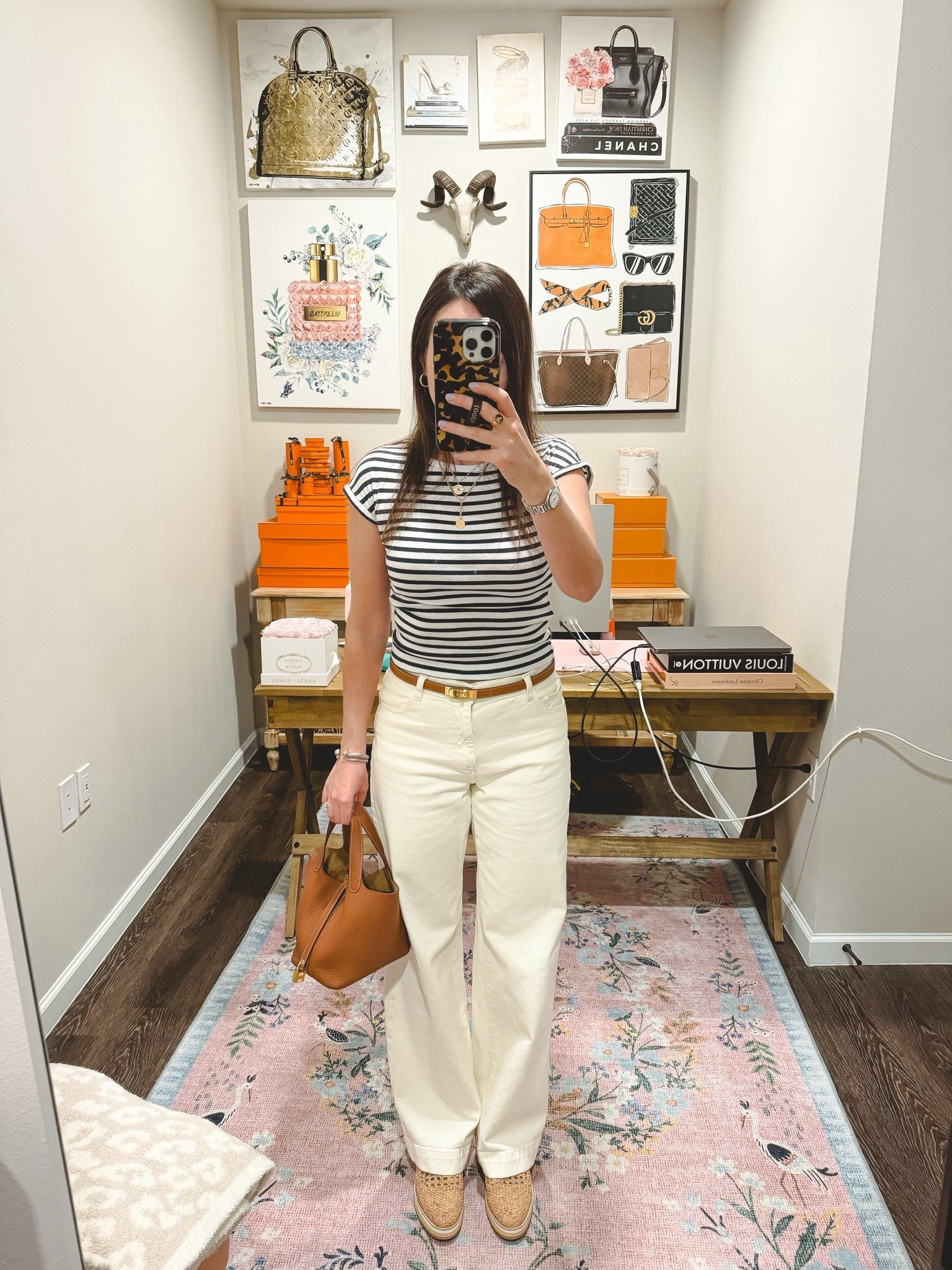 Wide leg ivory ecru jeans that I am OBSESSED with (normal size 25) with a Zara tee and my new fave wedge sneakers   



#LTKFindsUnder100 #LTKSeasonal #LTKStyleTip
