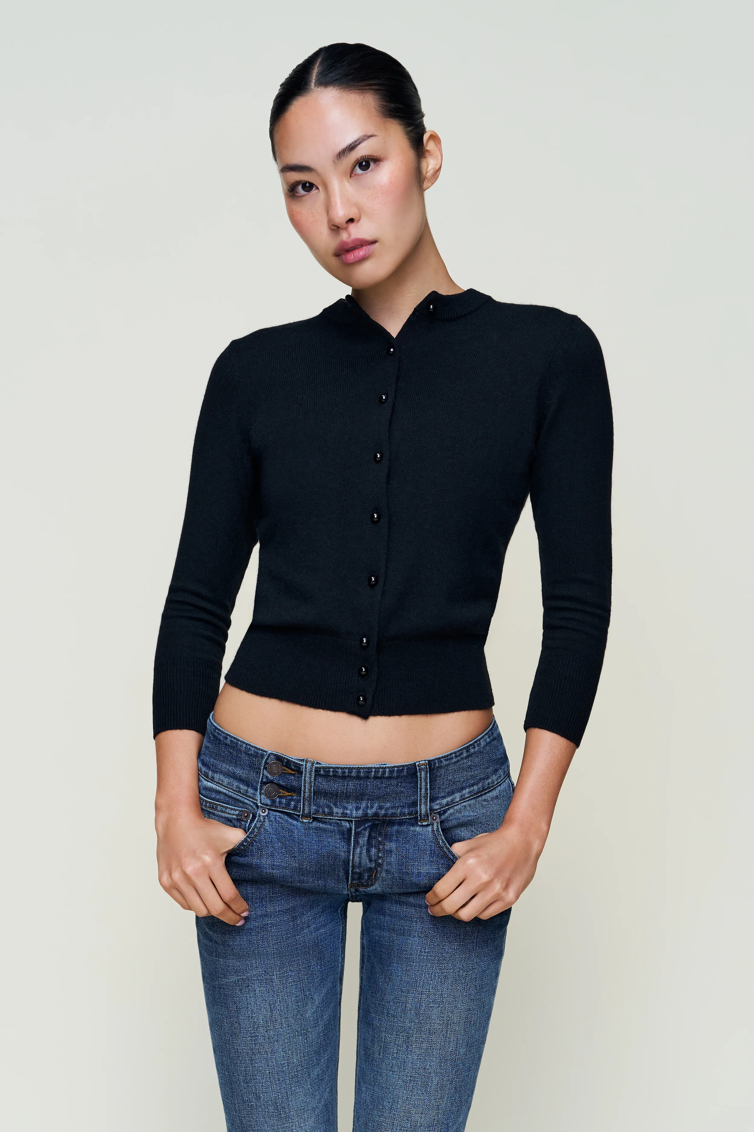 Emelie Wool Cardigan | Danielle Guizio NY