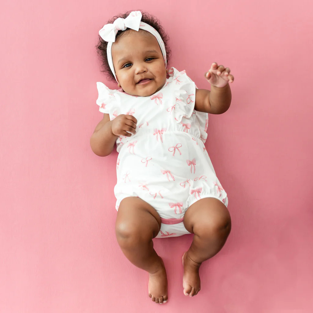 Bubble Romper in Bow | Kyte BABY