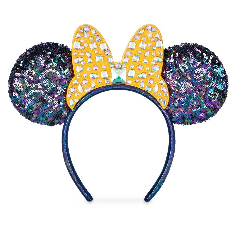 Minnie Mouse Jeweled Bow Ear Headband – Walt Disney World 50th Anniversary | shopDisney | Disney Store