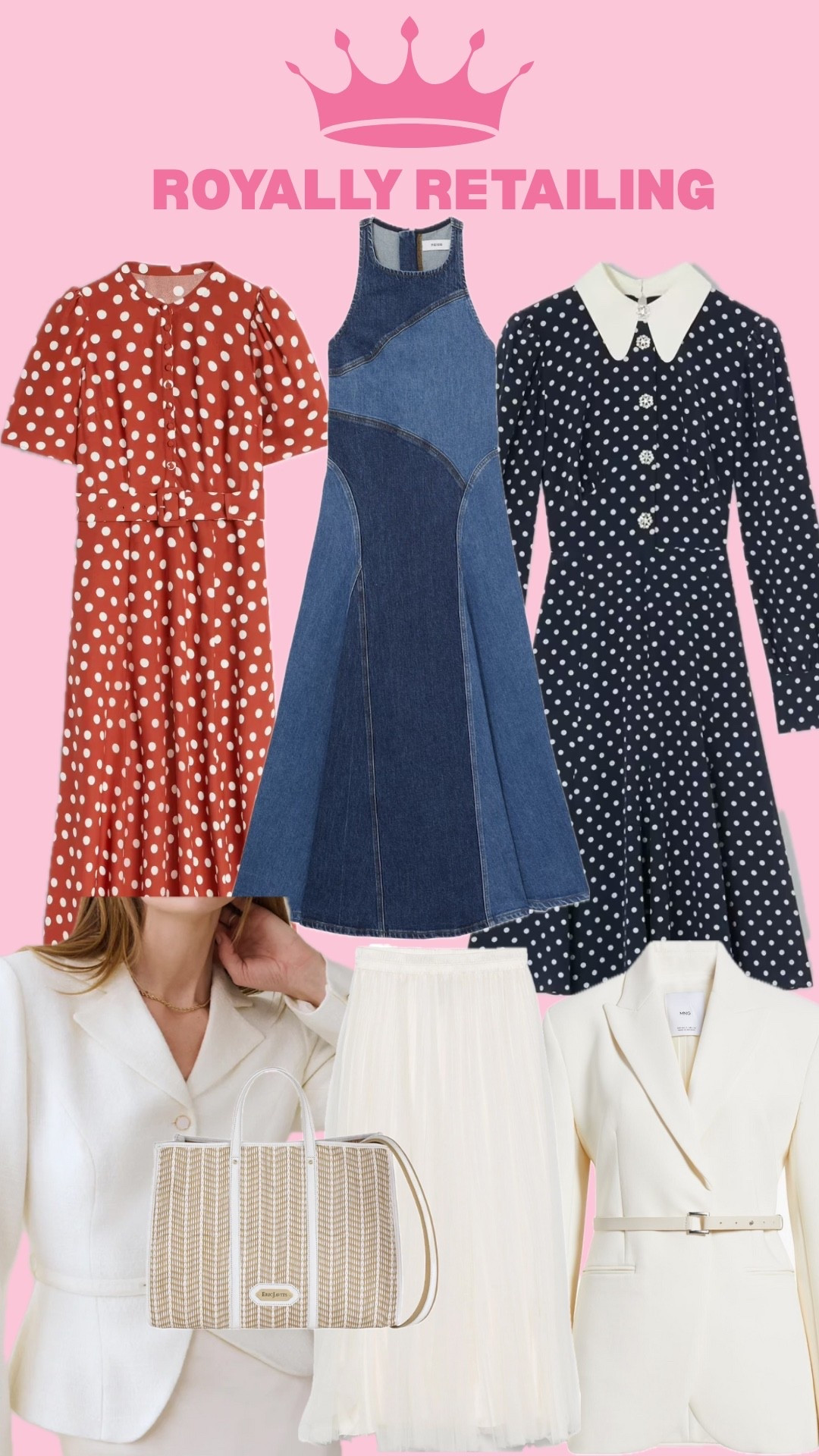 👑 Royally Retailing: Sunday Scrolls & Style Strolls has officially launched! Each Sunday, I’ll be curating royally approved fashion finds so you can shop like a duchess—all you have to do is click and browse. I may not be Natasha (IYKYK 😉), but I do have a keen eye for regal style. Think of me not just as your Royal Style Diary… but your Royal Style Buyer too! 💁‍♀️✨ We’ll try it and see how it goes—I hope you love my picks! Welcome to Royally Retailing! 🛍👑

#royalstyle #katemiddleton #meghanmarkle #queenelizabeth #royalfashion #duchessofcambridge #princessofwales 

#LTKActive #LTKStyleTip #LTKSeasonal