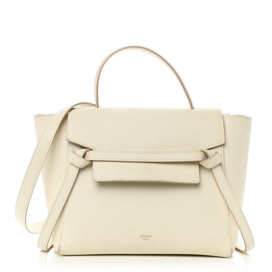 CELINE

Grained Calfskin Micro Belt Bag Linen | Fashionphile