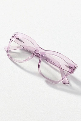 Peepers Translucent Square Crystal Shine Readers | Anthropologie (US)