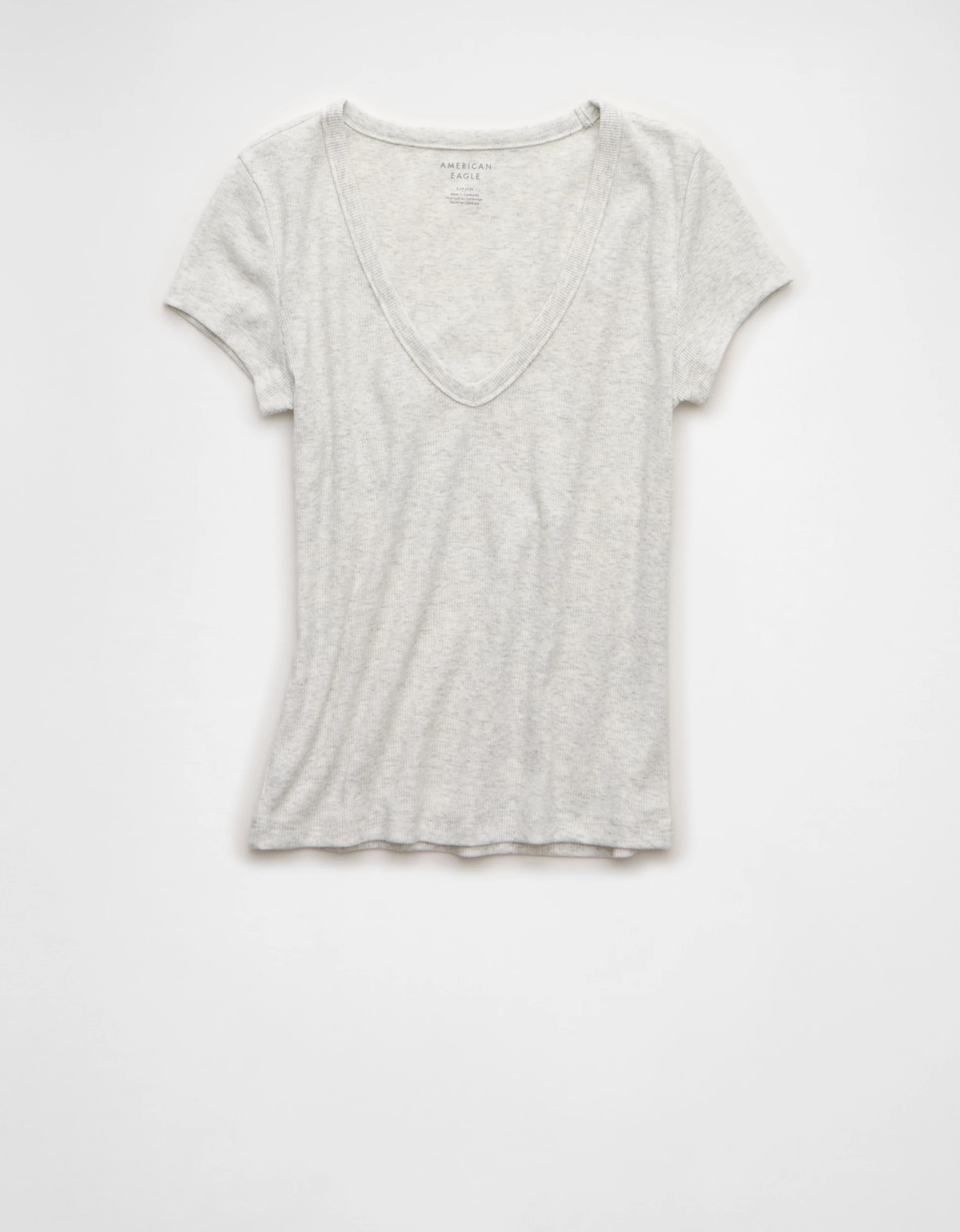 AE V-Neck Hey Baby Tee | American Eagle Outfitters (US & CA)