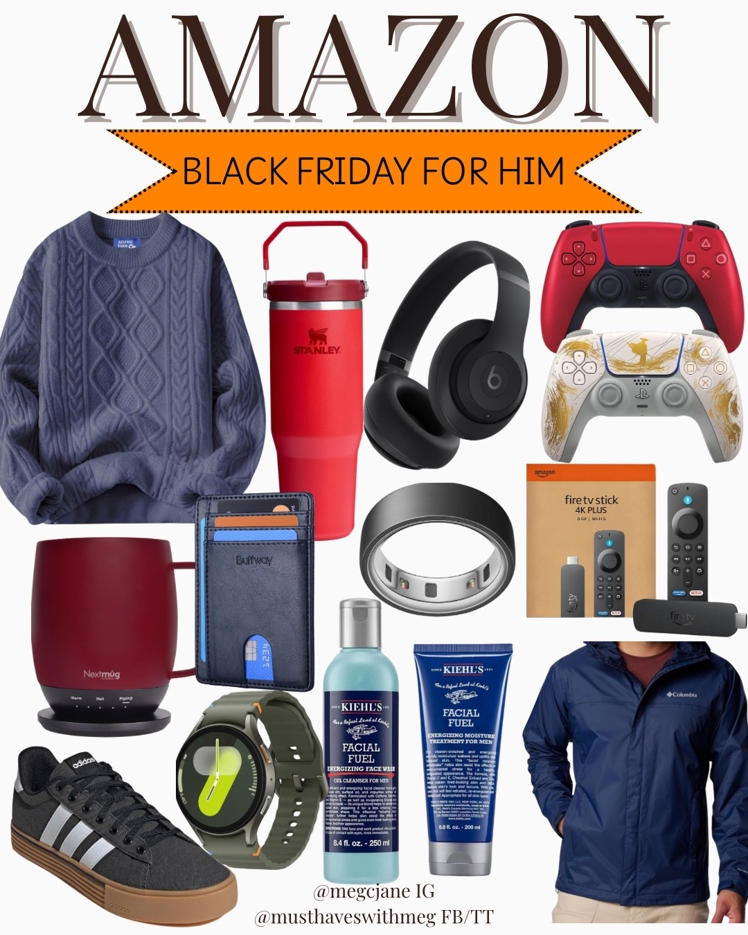 Amazon Black Friday Christmas gift inspo for him 💙🎄 So many great deals! 

#LTKSaleAlert #LTKGiftGuide #LTKCyberWeek