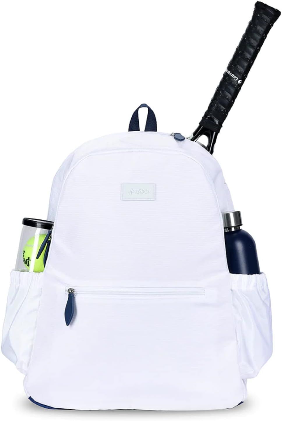 Ame & Lulu Courtside 2.0 Tennis Backpack - Padded & Adjustable Straps - Contains Two Exterior Wat... | Amazon (US)