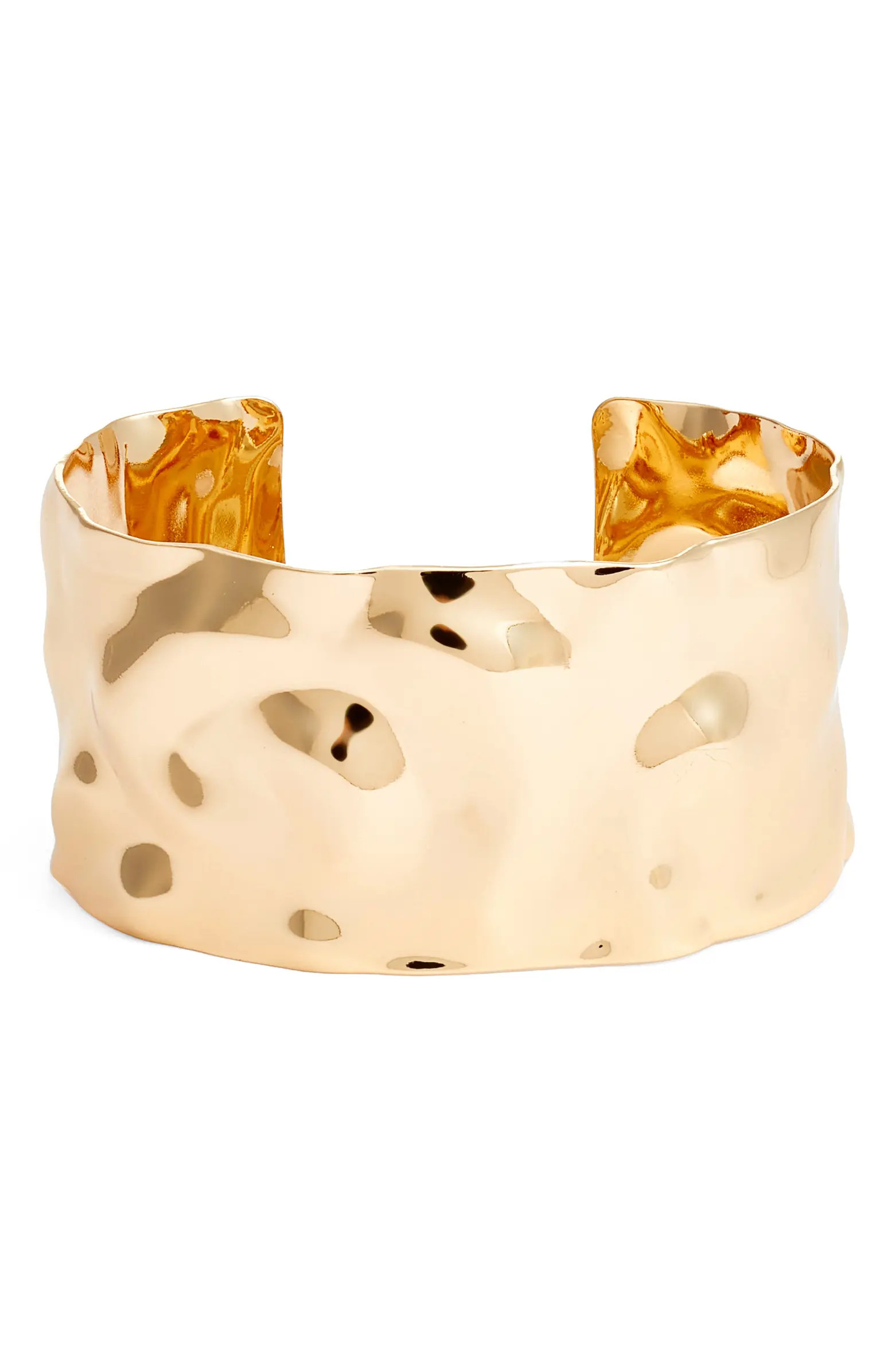 Wide Hammered Cuff Bracelet | Nordstrom