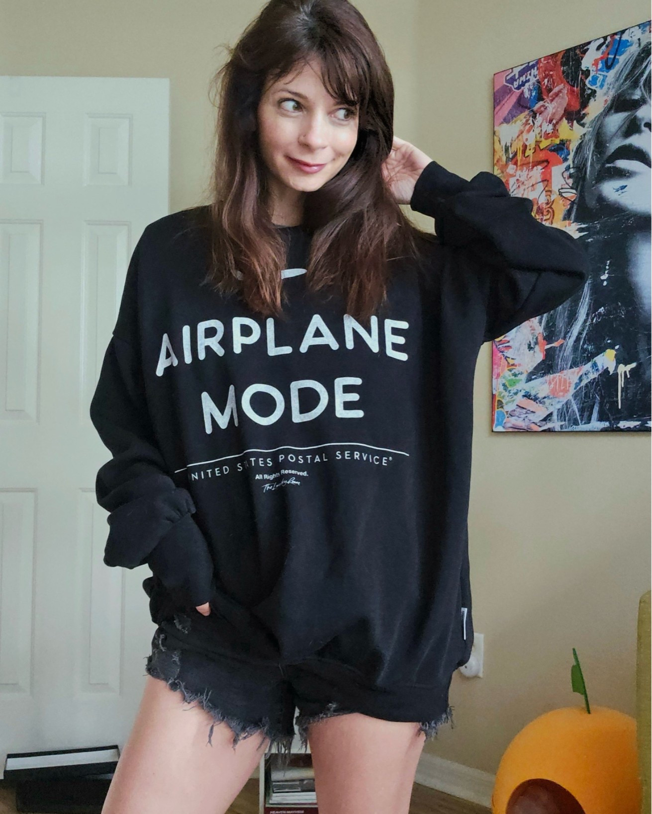 My Airplane Mode sweatshirt is back in stock in all sizes! Wearing XS.

#LTKOver40 #LTKPetite #LTKTravel