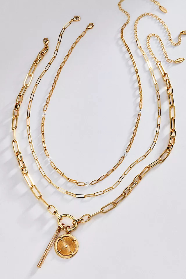 Shades of Sea Layered Necklaces Set | Anthropologie (US)