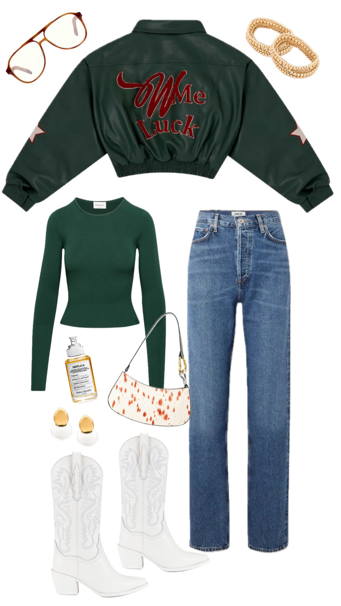 Jacket is wish me luck