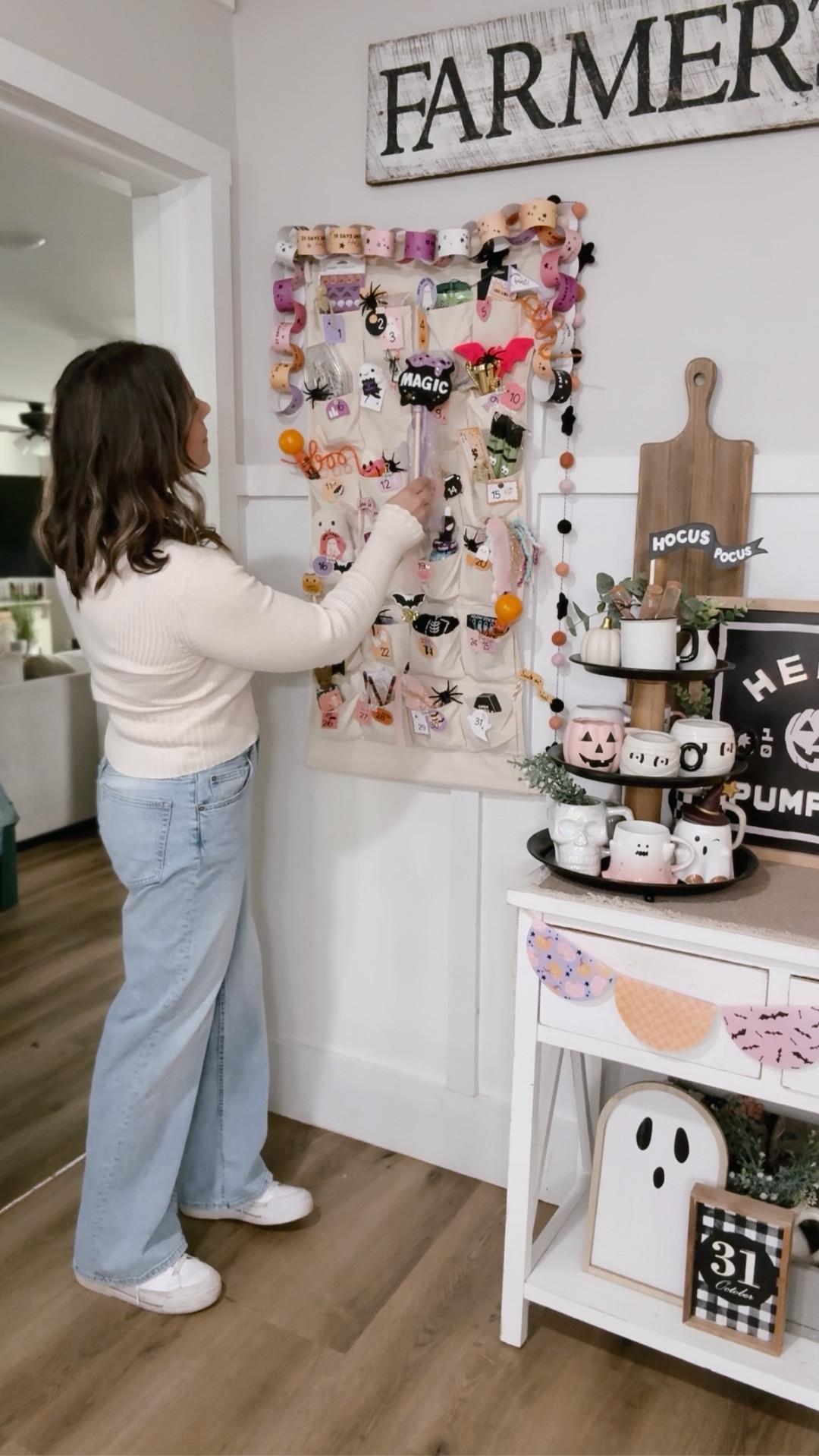 The sweetest Halloween advent calendar that is sure to bring magic all month long! Don’t forget your Printables from The Letter Vee! Become a member for $9 a monthh

#LTKFamily #LTKHome #LTKHalloween