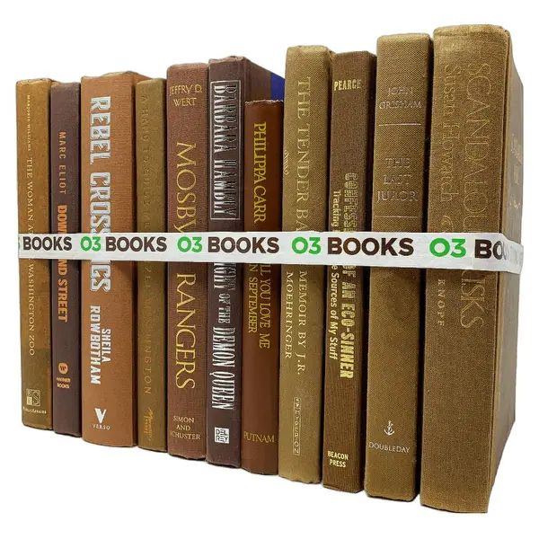 Brown Decorative Books - N/A - Bed Bath & Beyond - 39968232 | Bed Bath & Beyond