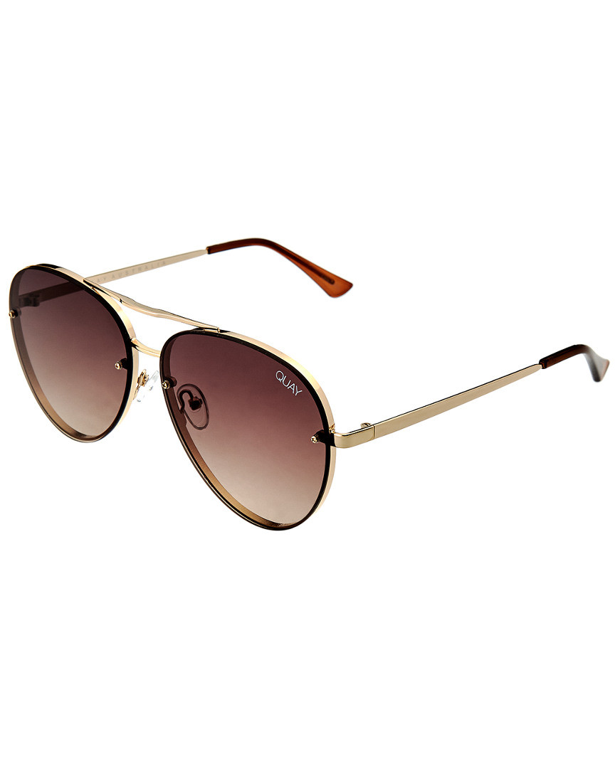 Quay Australia Women's Cool Innit 56mm Sunglasses | Gilt