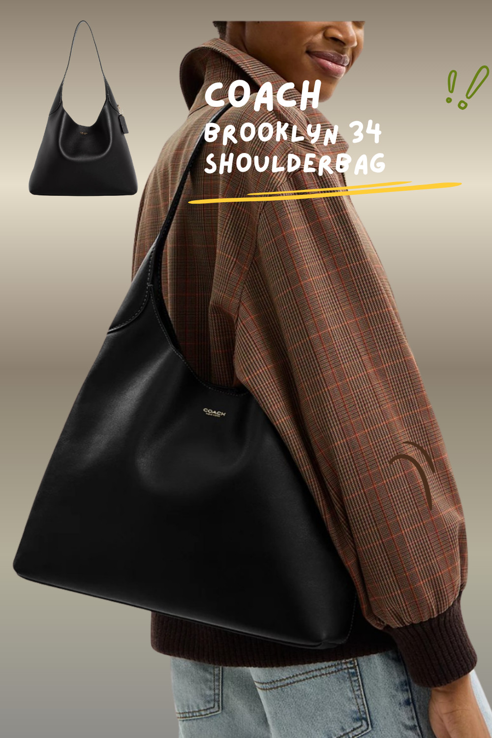 Coach Best of the Best!!! 
Brooklyn 34 Shoulder Bag - Black & Maple Color!

Must-have everyday bag!!!  

 #LTKstyletip #LTKbag #LTKgiftguide