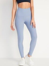 Extra High-Waisted PowerSoft Light Compression Hidden-Pocket Leggings for Women | Old Navy (US)