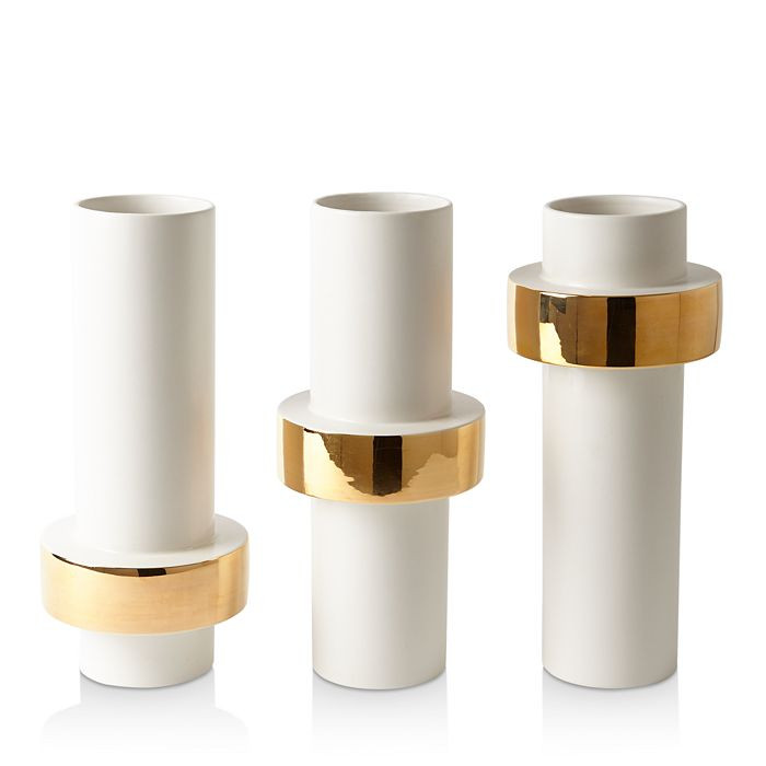 Goldtone-Ring Vase | Bloomingdale's (US)